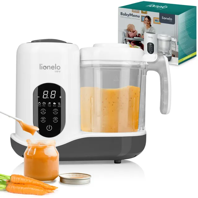 lionelo-babymenu-robot-cuiseur-mixeur-b-b-8-en-1 image 1