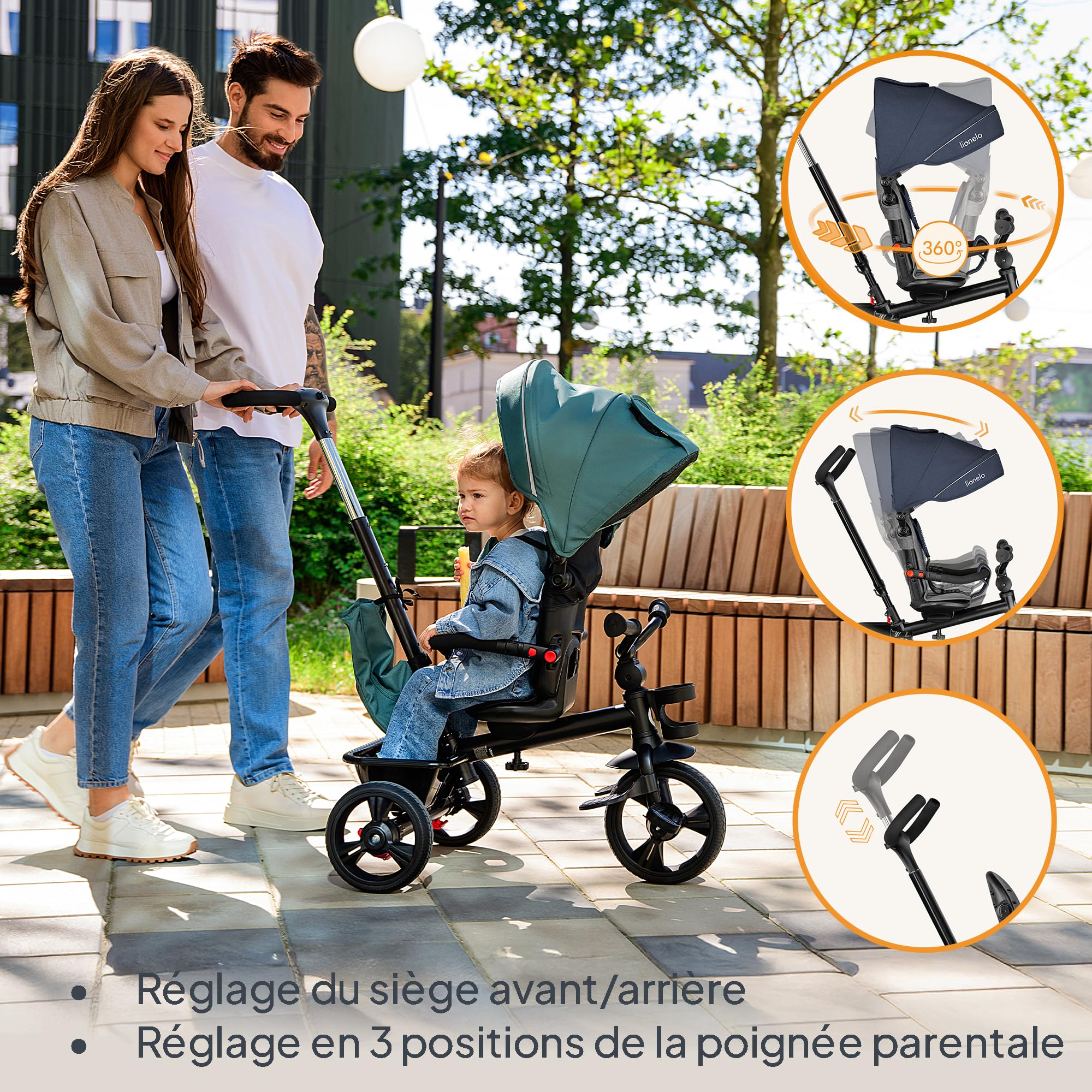 lionelo-haari-tricycle-volutif-bleu-fonc-25-kg image 2