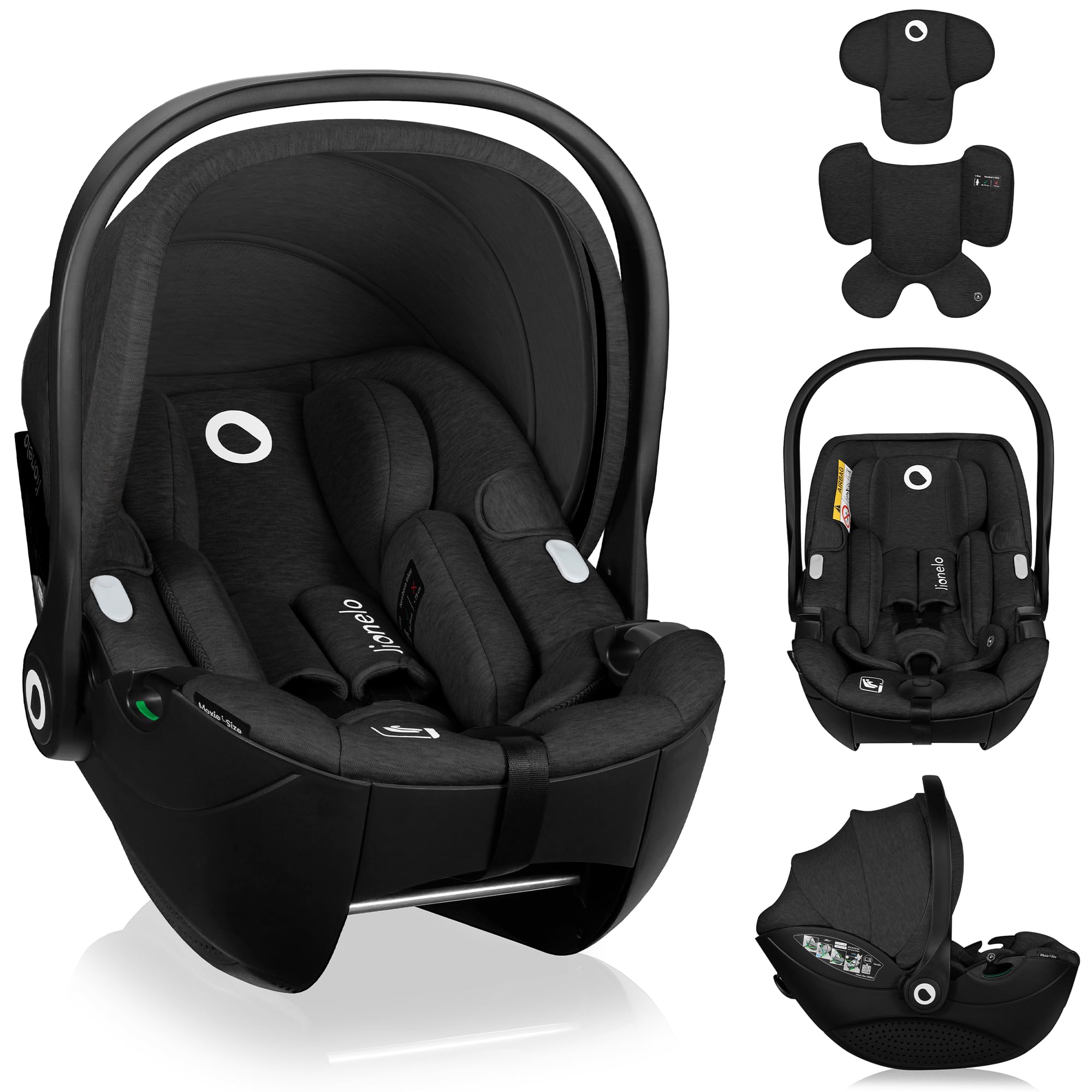 lionelo-moxie-i-size-si-ge-auto-coque-noire-40-87-cm image 1