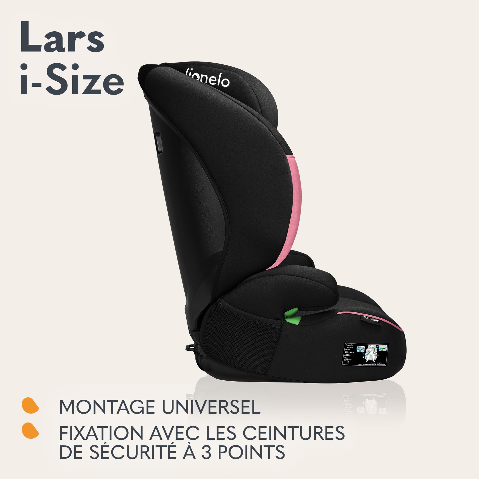 lionelo-lars-i-size-si-ge-auto-rose-100-150-cm-15-36-kg image 4