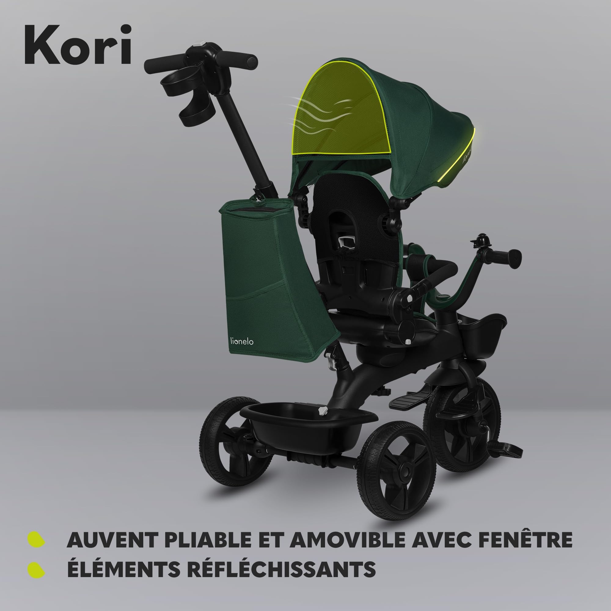 lionelo-kori-tricycle-poussette-meraude-2-en-1-18-mois-5-ans image 7
