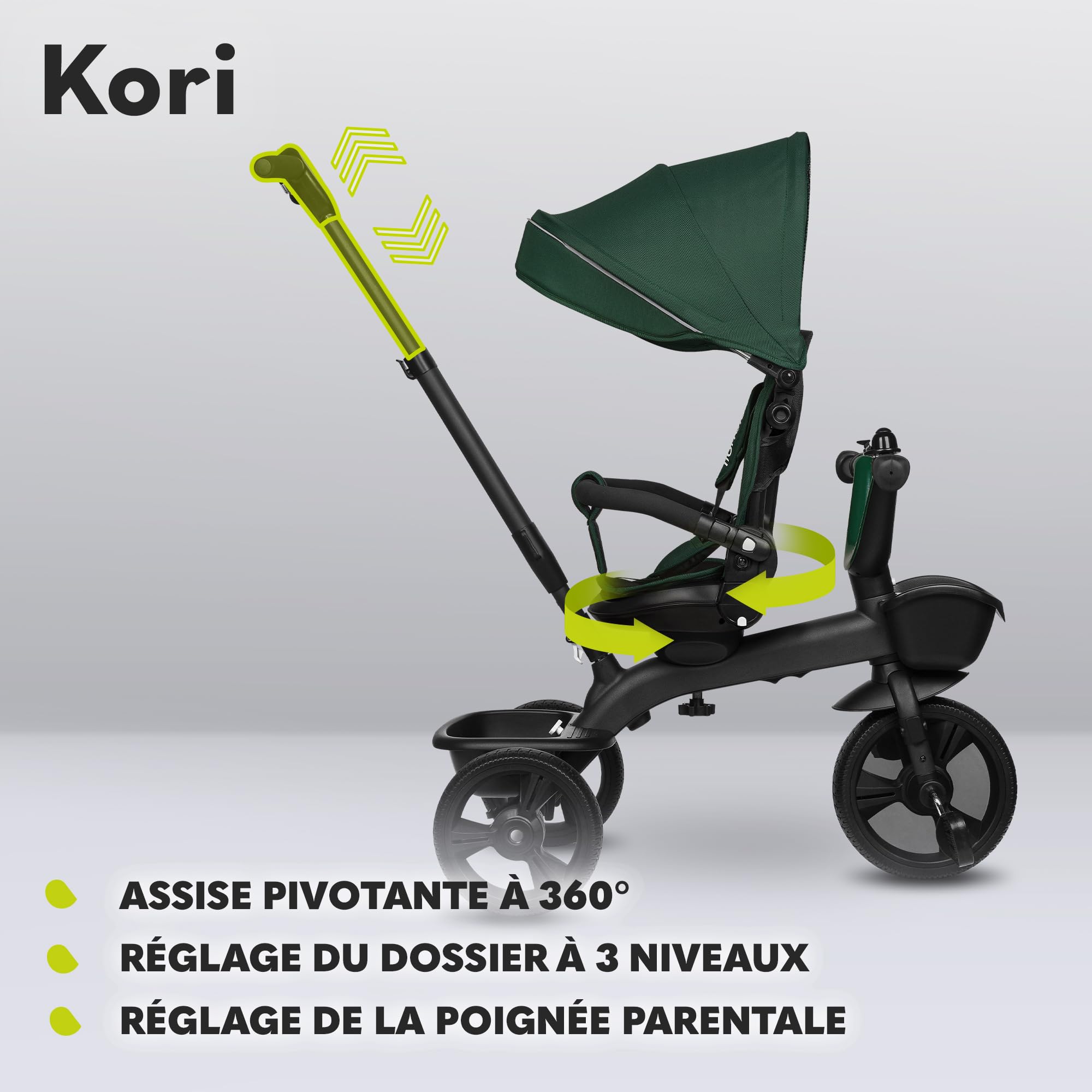 lionelo-kori-tricycle-poussette-meraude-2-en-1-18-mois-5-ans image 6
