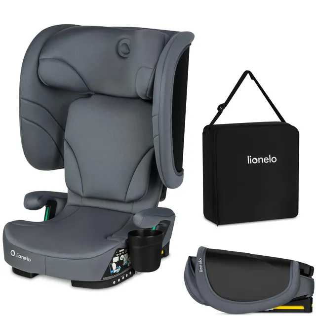 lionelo-orin-i-size-si-ge-auto-gris-pliable-100-150-cm image 1