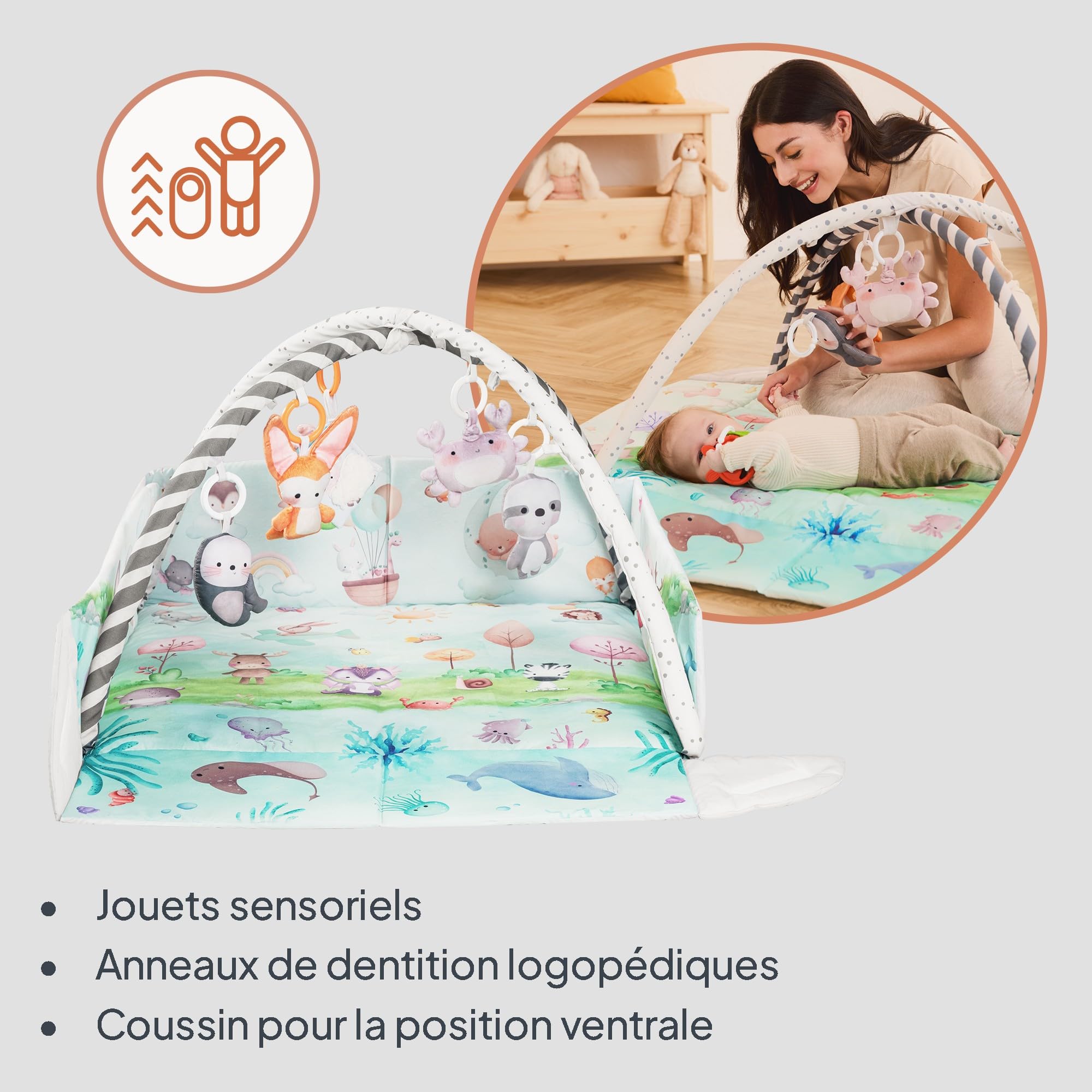 lionelo-anika-natural-tapis-d-veil-bambou-8-jouets image 3