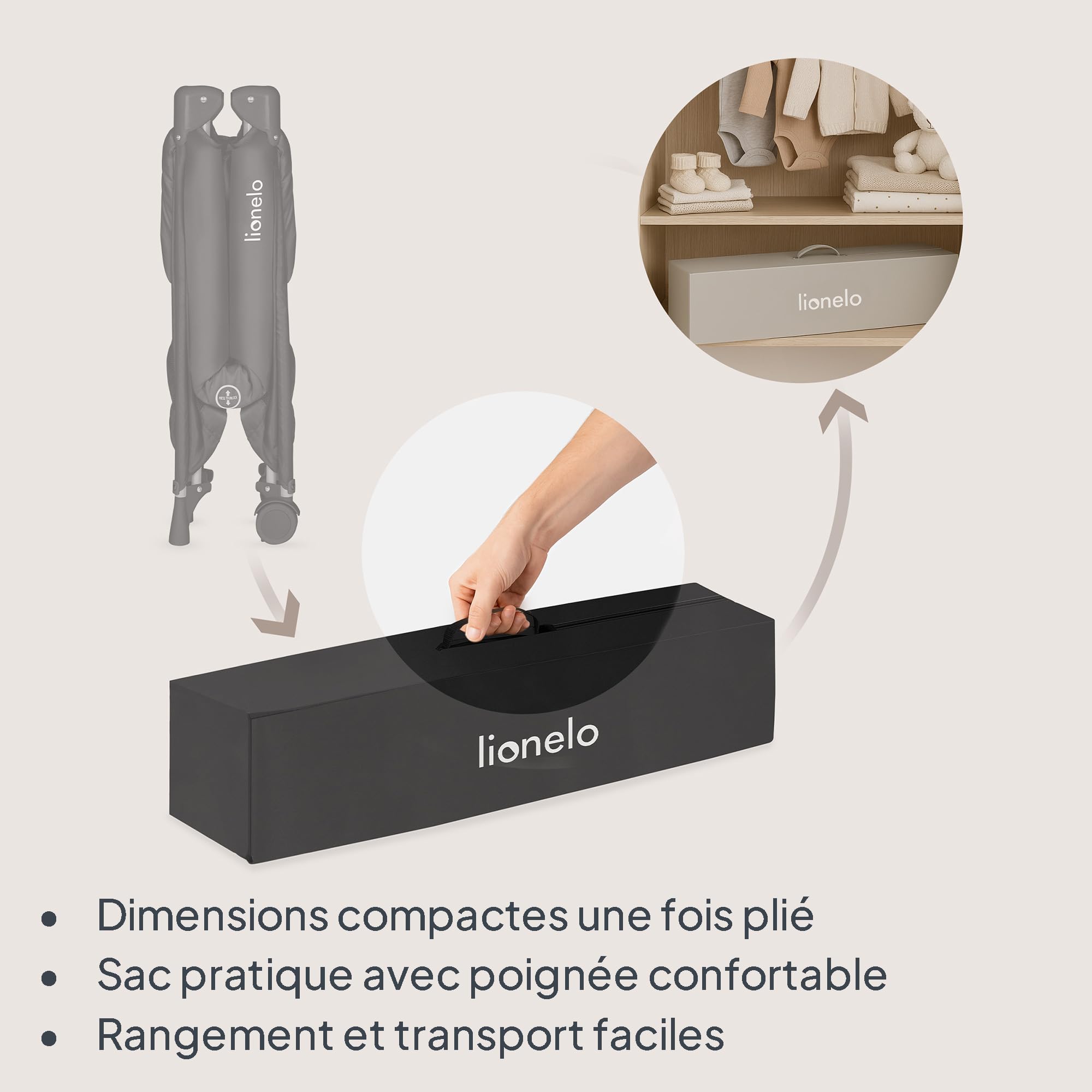 lionelo-amelie-lit-parapluie-noir-avec-matelas-inclus image 8
