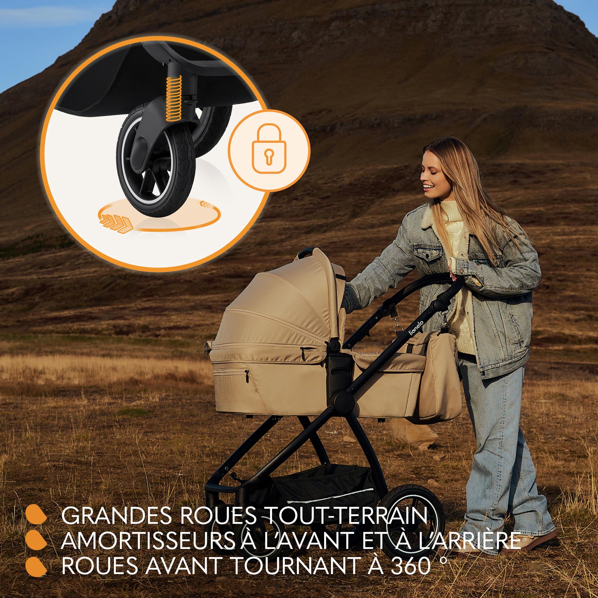 lionelo-meril-3-en-1-poussette-b-b-gris-tout-terrain image 5