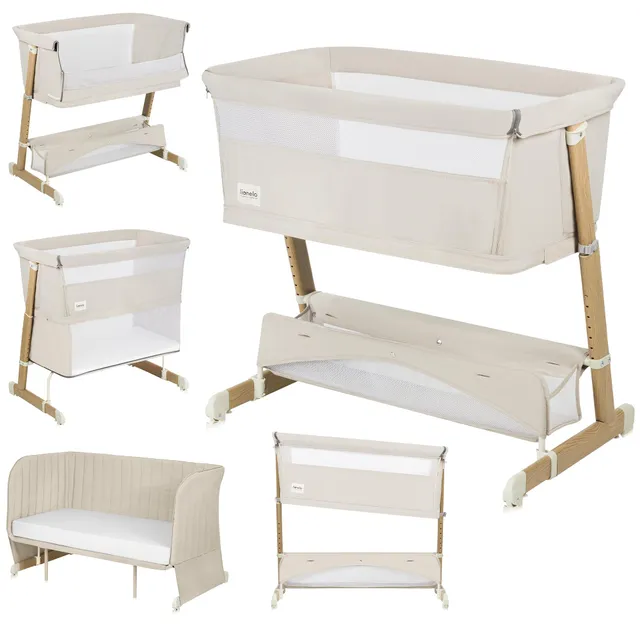 lionelo-thomi-plus-lit-b-b-cododo-5-en-1-beige image 1