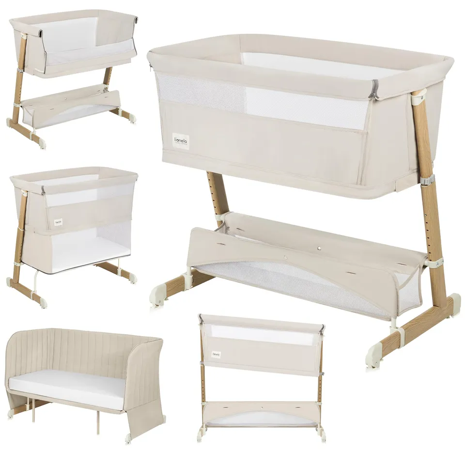 lionelo-thomi-plus-lit-b-b-cododo-5-en-1-beige image 1