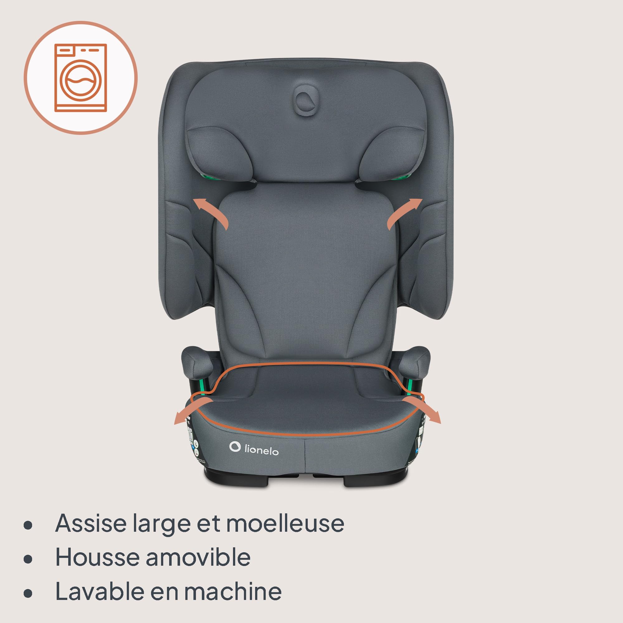 lionelo-orin-i-size-si-ge-auto-gris-pliable-100-150-cm image 7