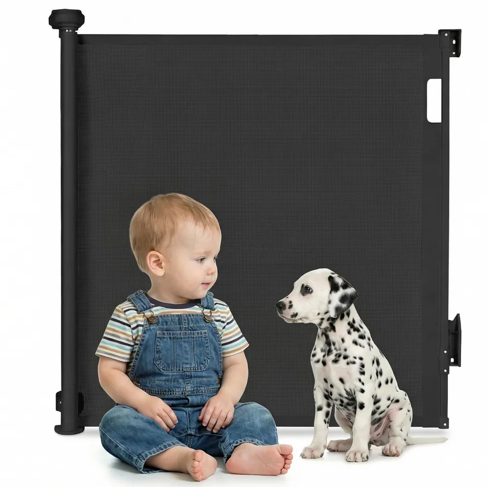 lionelo-thea-barri-re-s-curit-r-tractable-noir-140-cm image 1