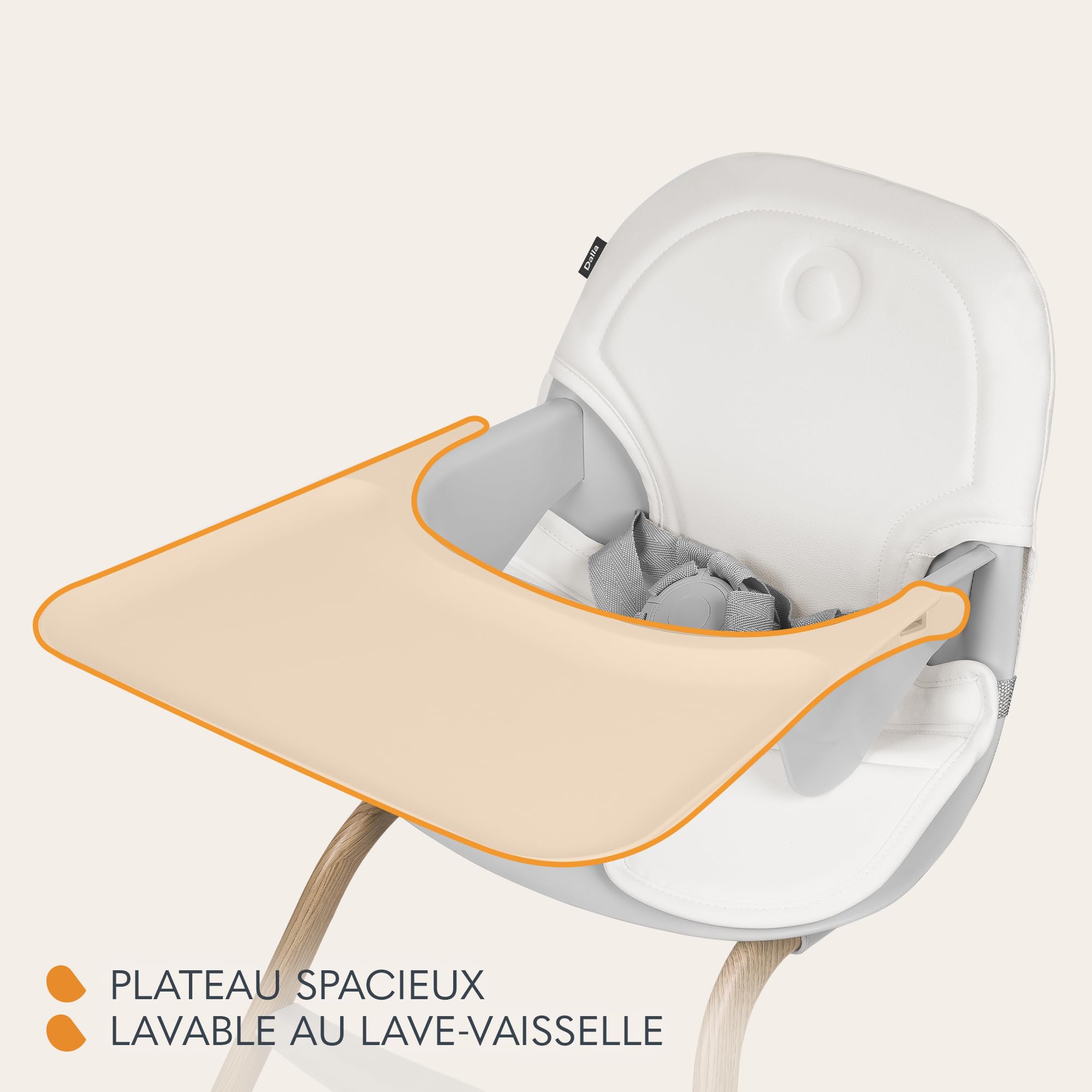 lionelo-dalia-chaise-haute-b-b-volutive-natural-2-en-1 image 5