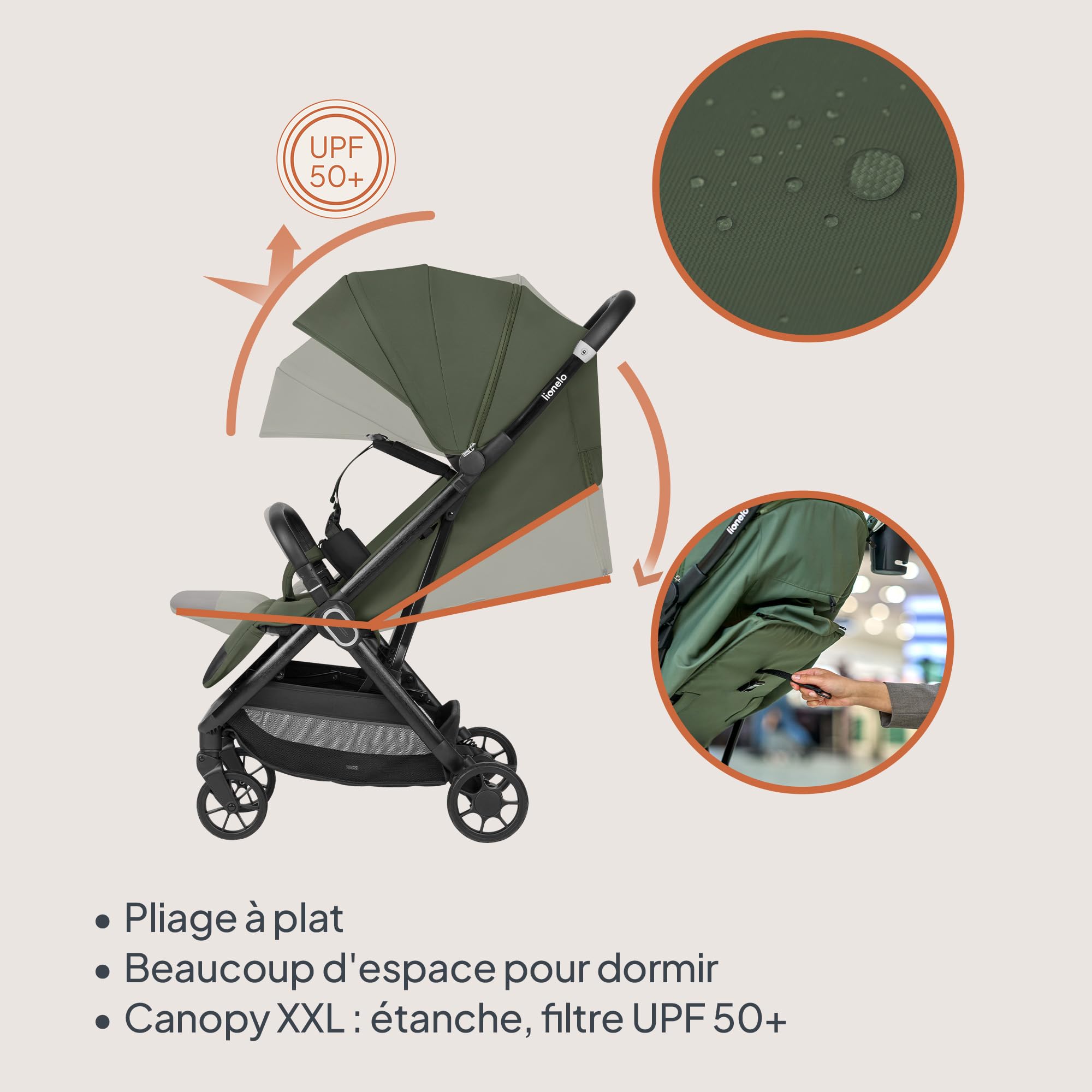 lionelo-bess-poussette-canne-verte-22-kg-pliage-une-main image 6