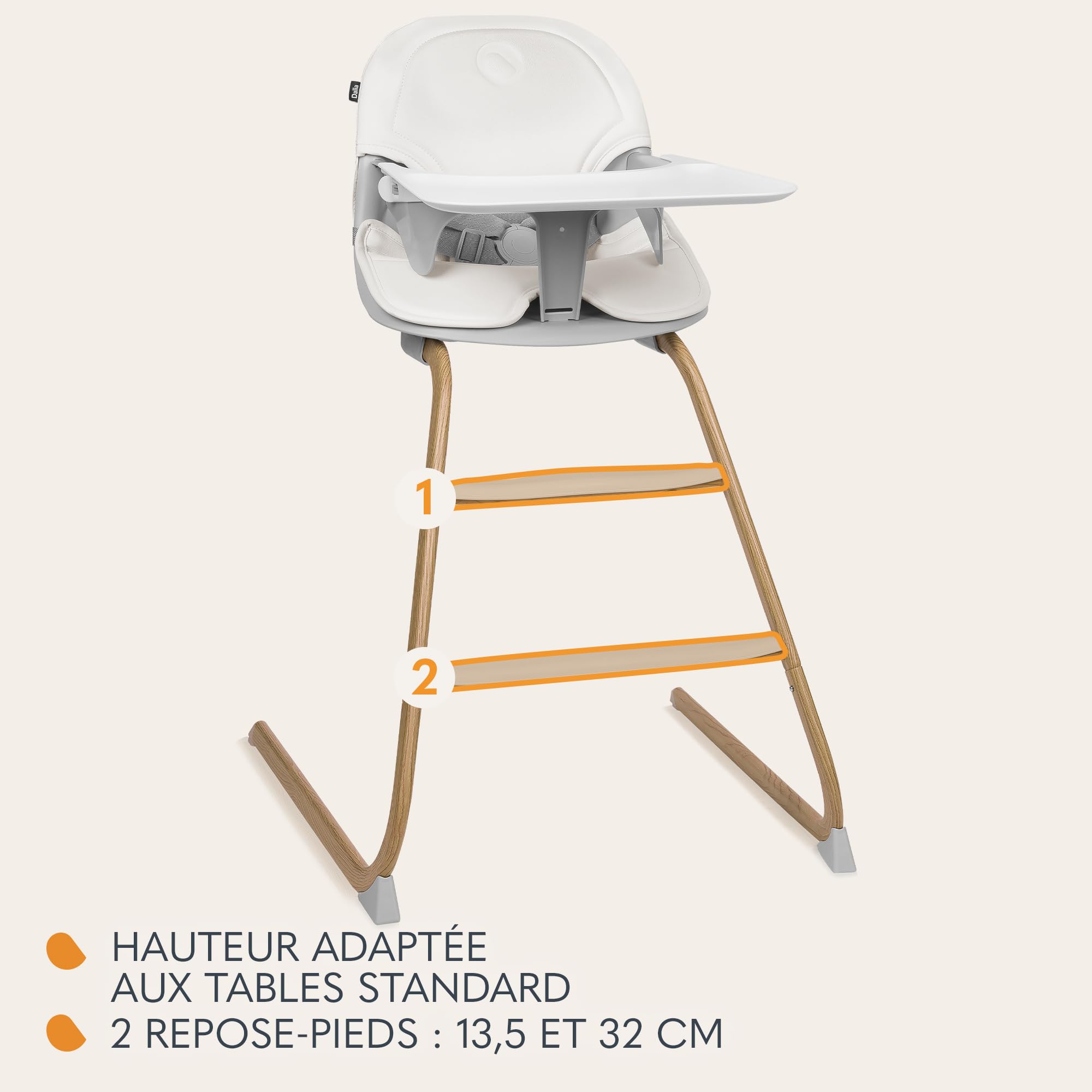 lionelo-dalia-chaise-haute-b-b-volutive-natural-2-en-1 image 4
