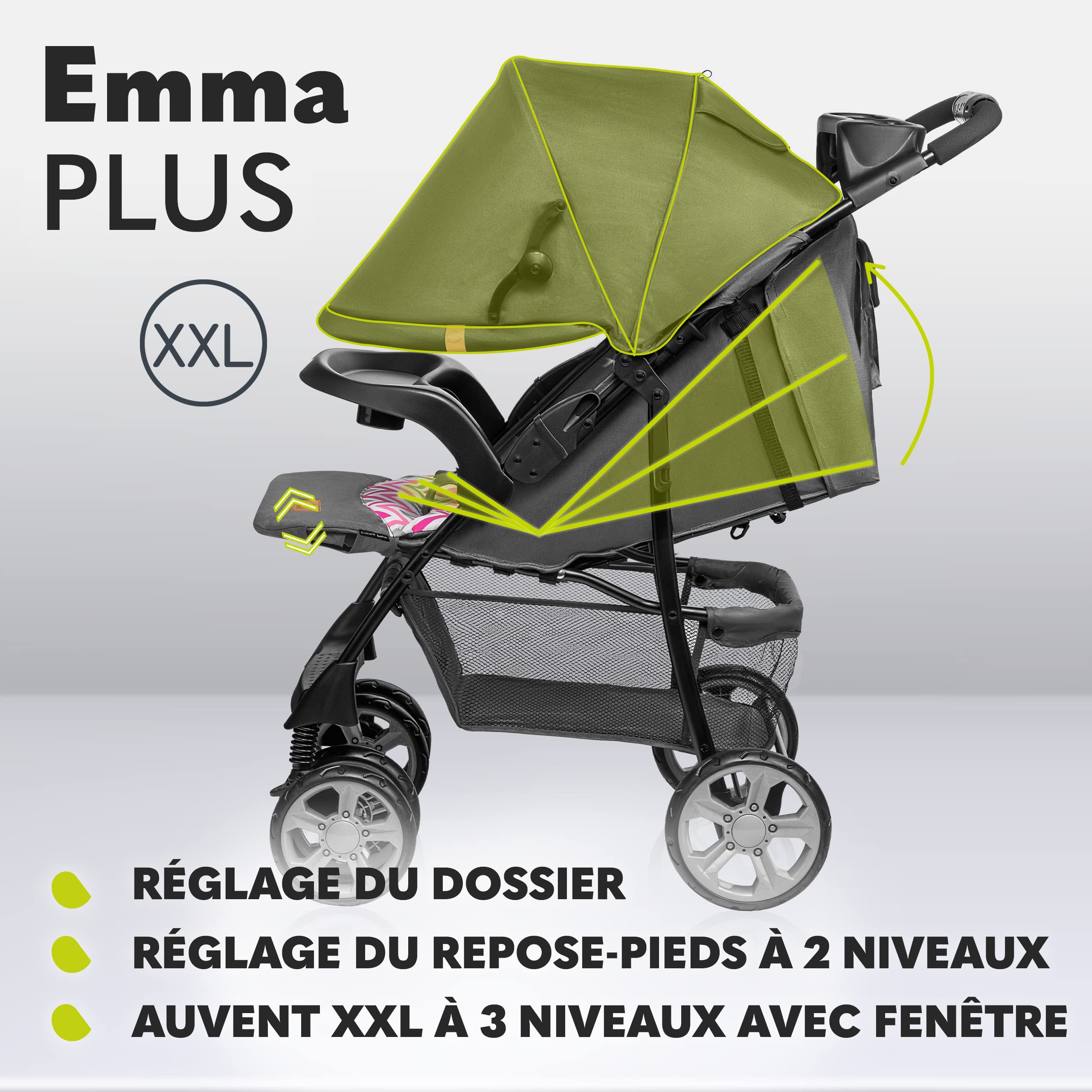 lionelo-emma-plus-poussette-b-b-rose-sunny-15-kg-sac image 5