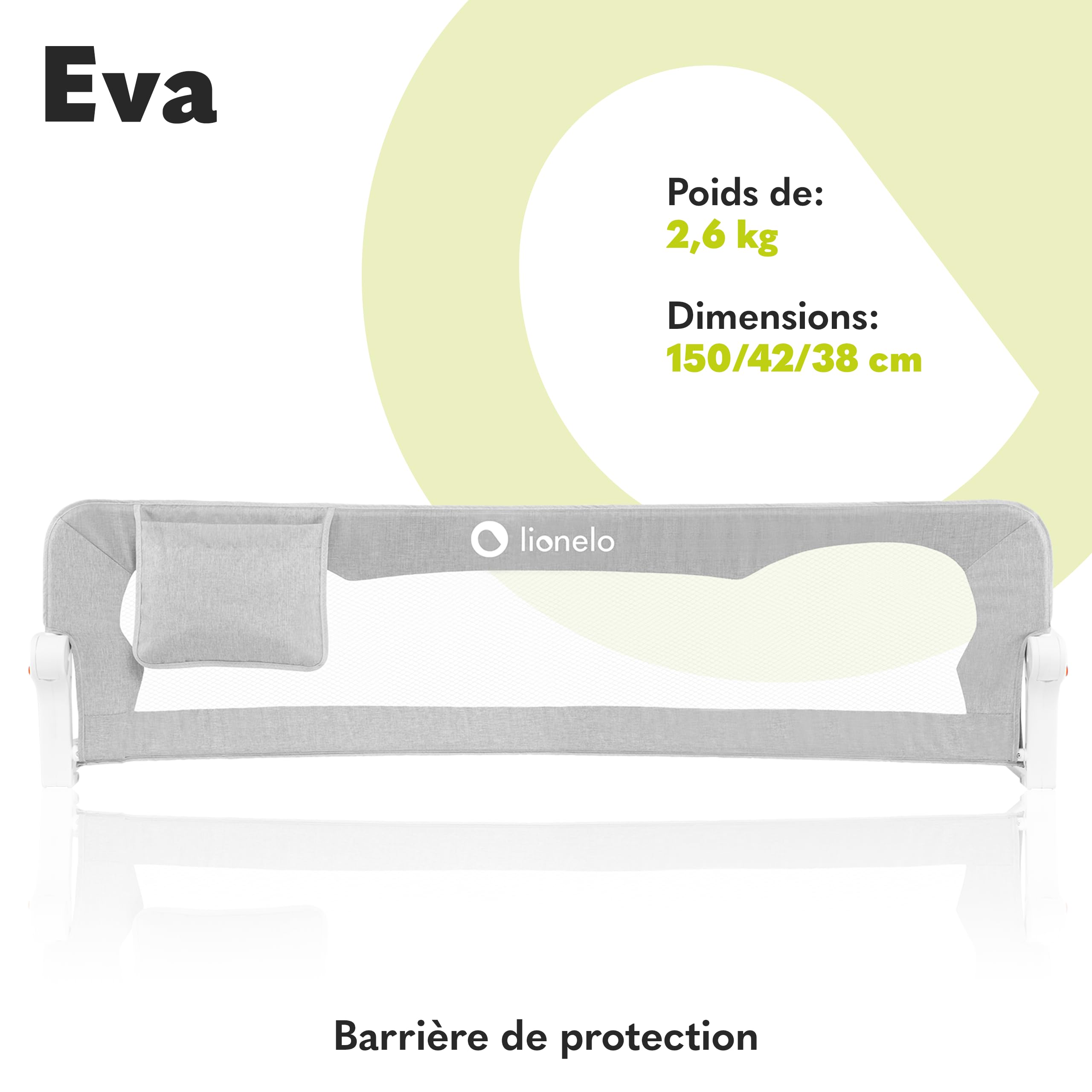 lionelo-eva-barri-re-de-lit-150-cm-gris image 2