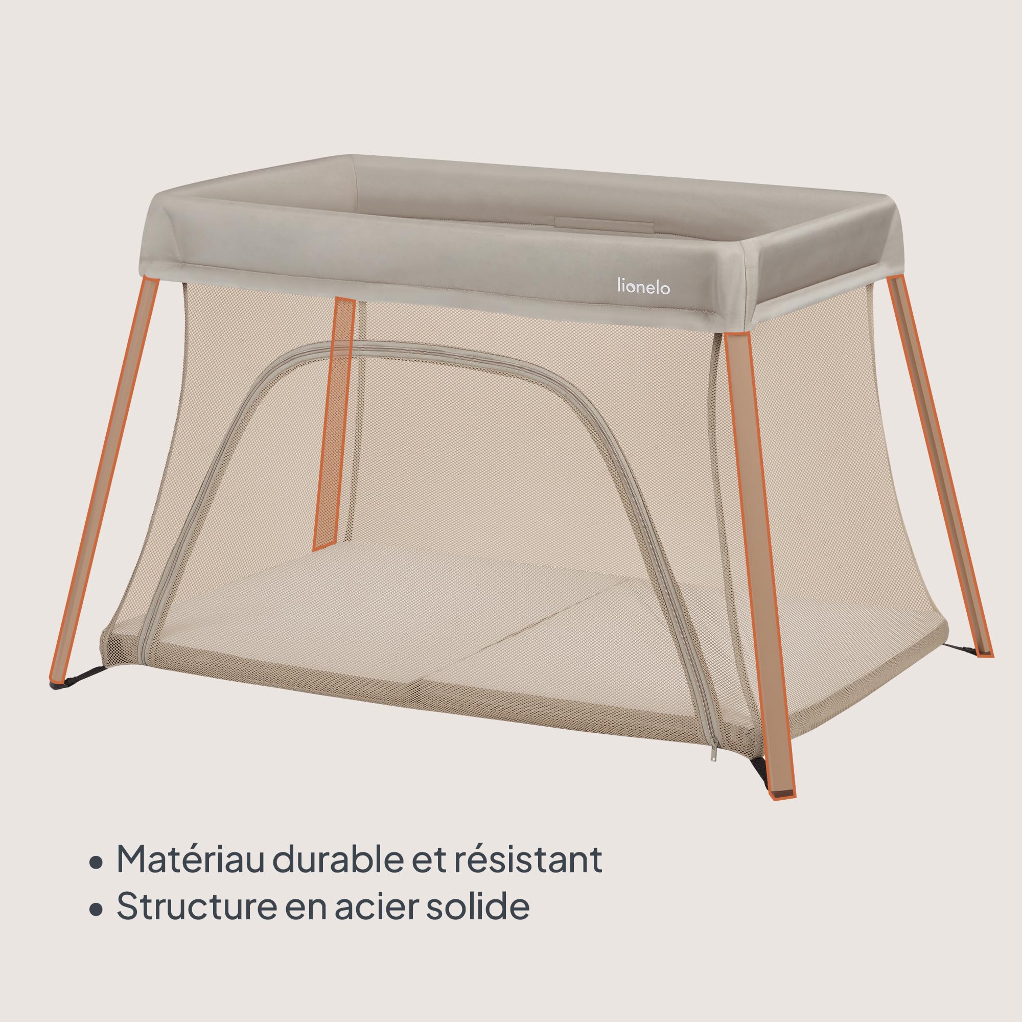 lionelo-alice-lit-voyage-pliable-beige-3en1-matelas-inclus image 7