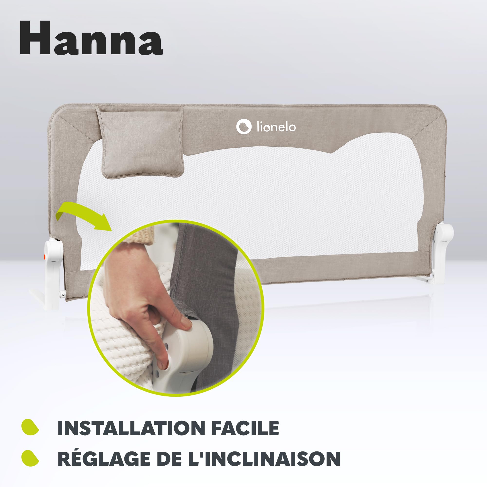 lionelo-hanna-barri-re-de-lit-150-cm-pliable-grise-anti-chute image 4