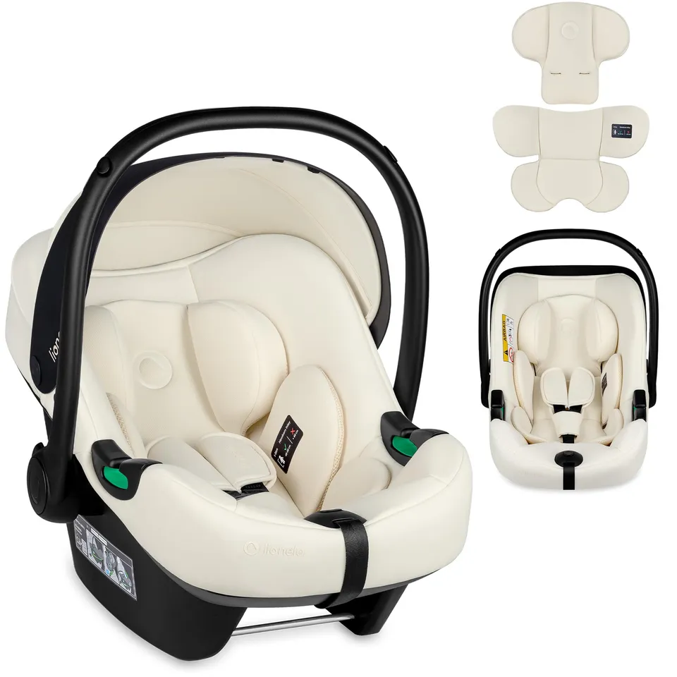lionelo-astrid-i-size-si-ge-auto-cr-me-beige-40-87-cm-dos-route image 1
