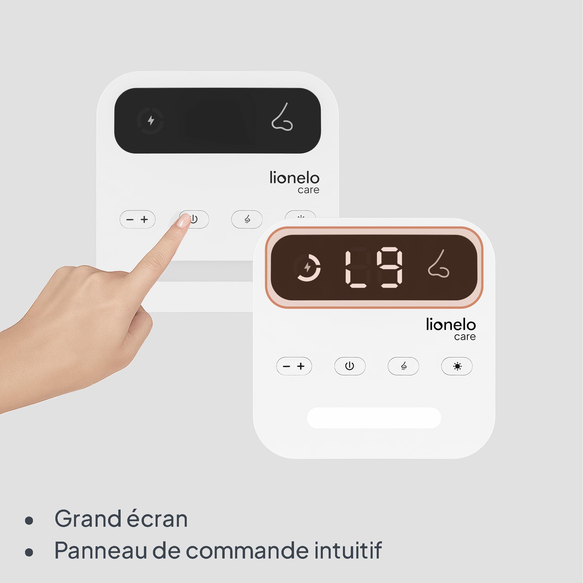 lionelo-babyair-flow-mouche-b-b-lectrique-sans-fil-9-niveaux image 7