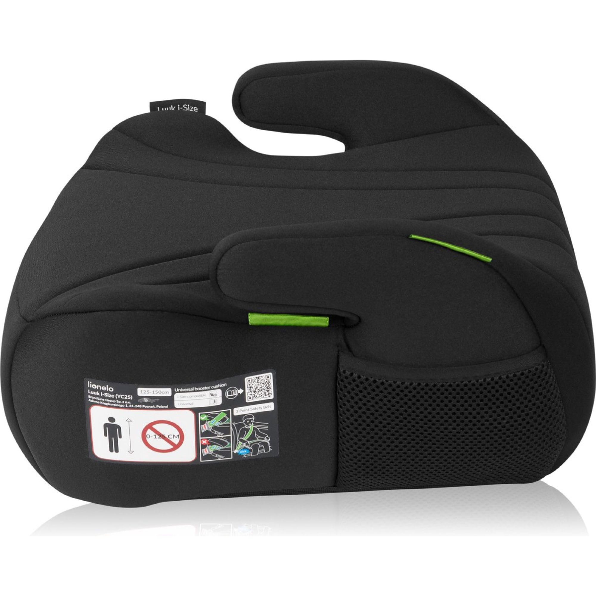 lionelo-luuk-i-size-rehausseur-auto-noir-22-36-kg image 2