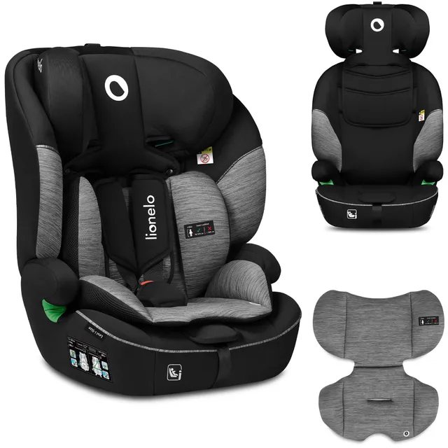 lionelo-levi-i-size-si-ge-auto-76-150-cm-gris-noir-9-36-kg image 1