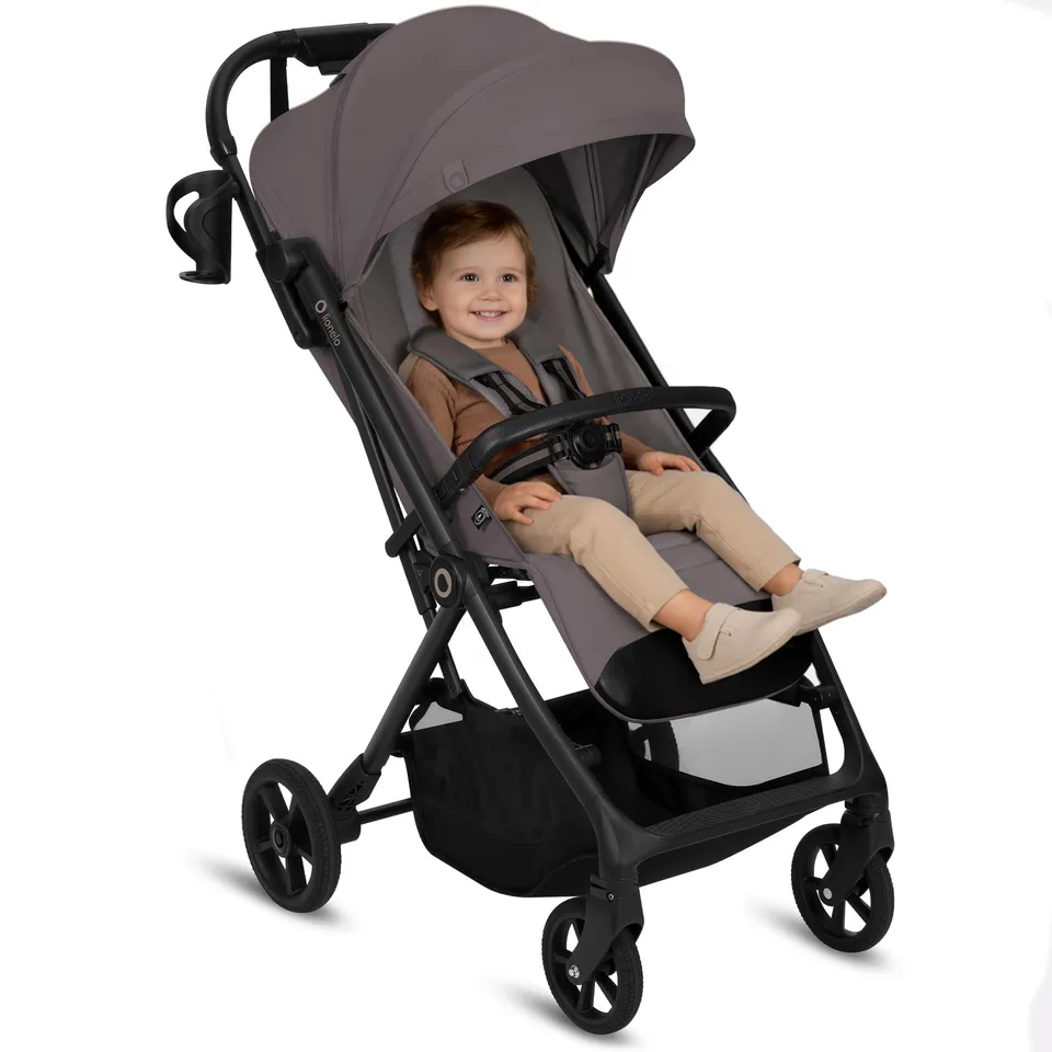 lionelo-tansi-poussette-canne-beige-taupe-22-kg-compacte image 1