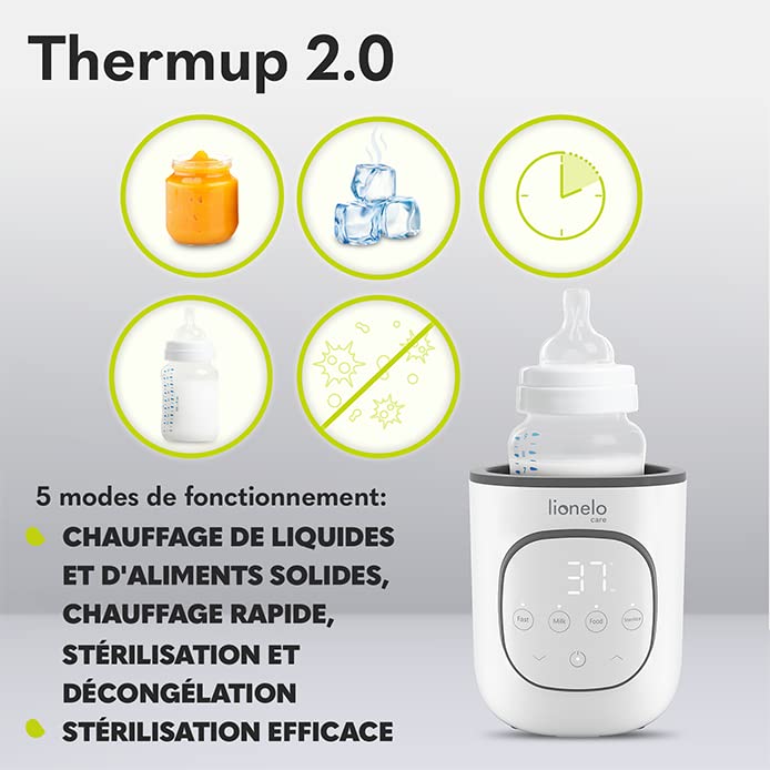 lionelo-thermup-2-0-chauffe-biberon-5-en-1-tactile image 4