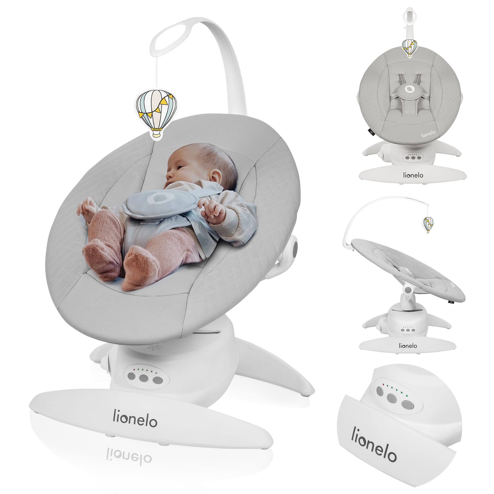 lionelo-iris-transat-b-b-lectrique-360-5-vitesses image 1
