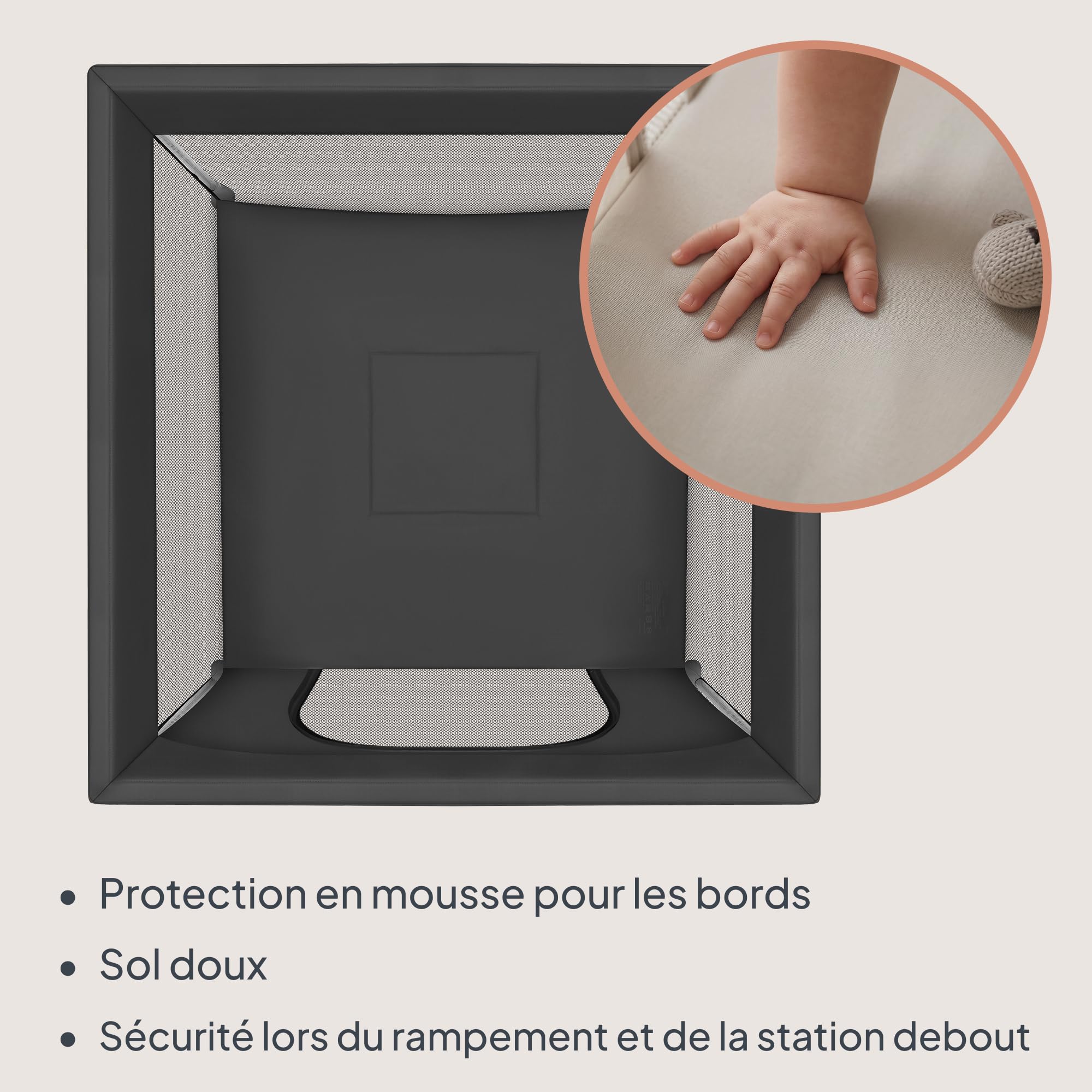 lionelo-paco-parc-b-b-pliable-noir-111x111-cm-15-kg image 7