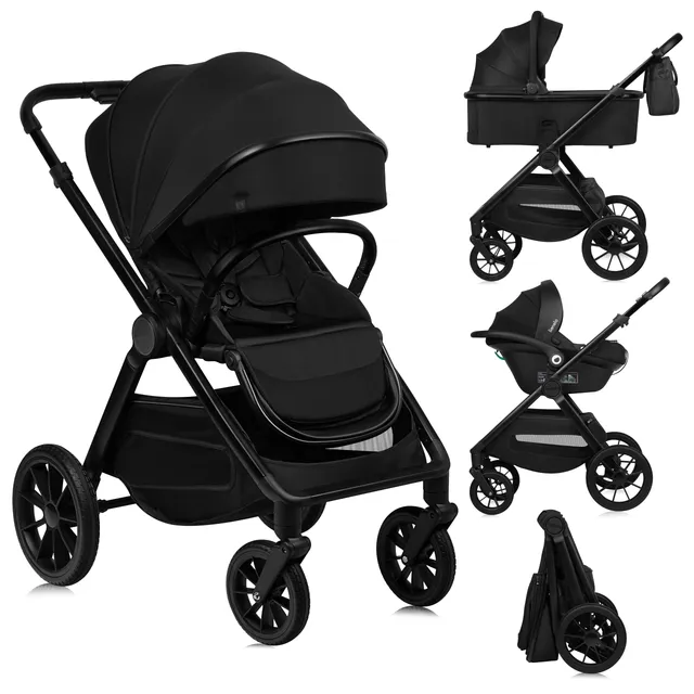 lionelo-layla-poussette-3en1-combin-e-noir-i-size-22-kg image 1