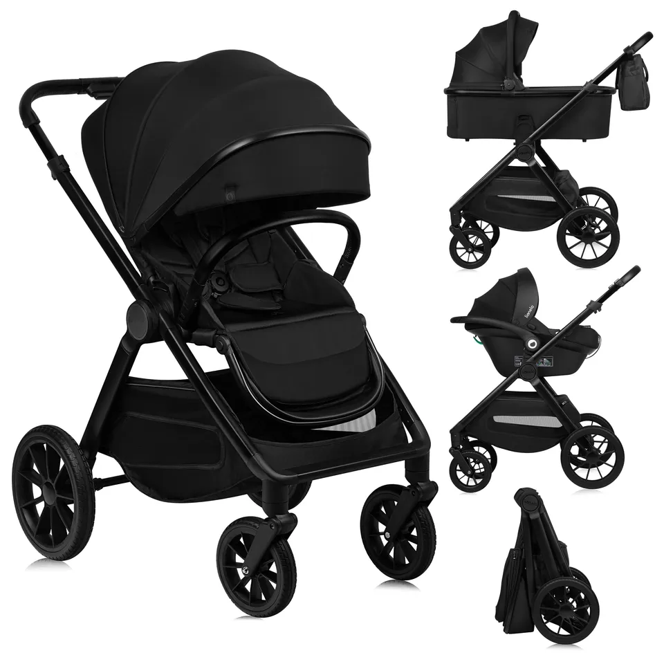 lionelo-layla-poussette-3en1-combin-e-noir-i-size-22-kg image 1