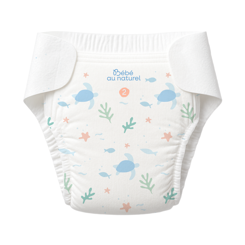 b-b-au-naturel-couches-cologiques-taille-1-2-5-kg-156-couches image 3