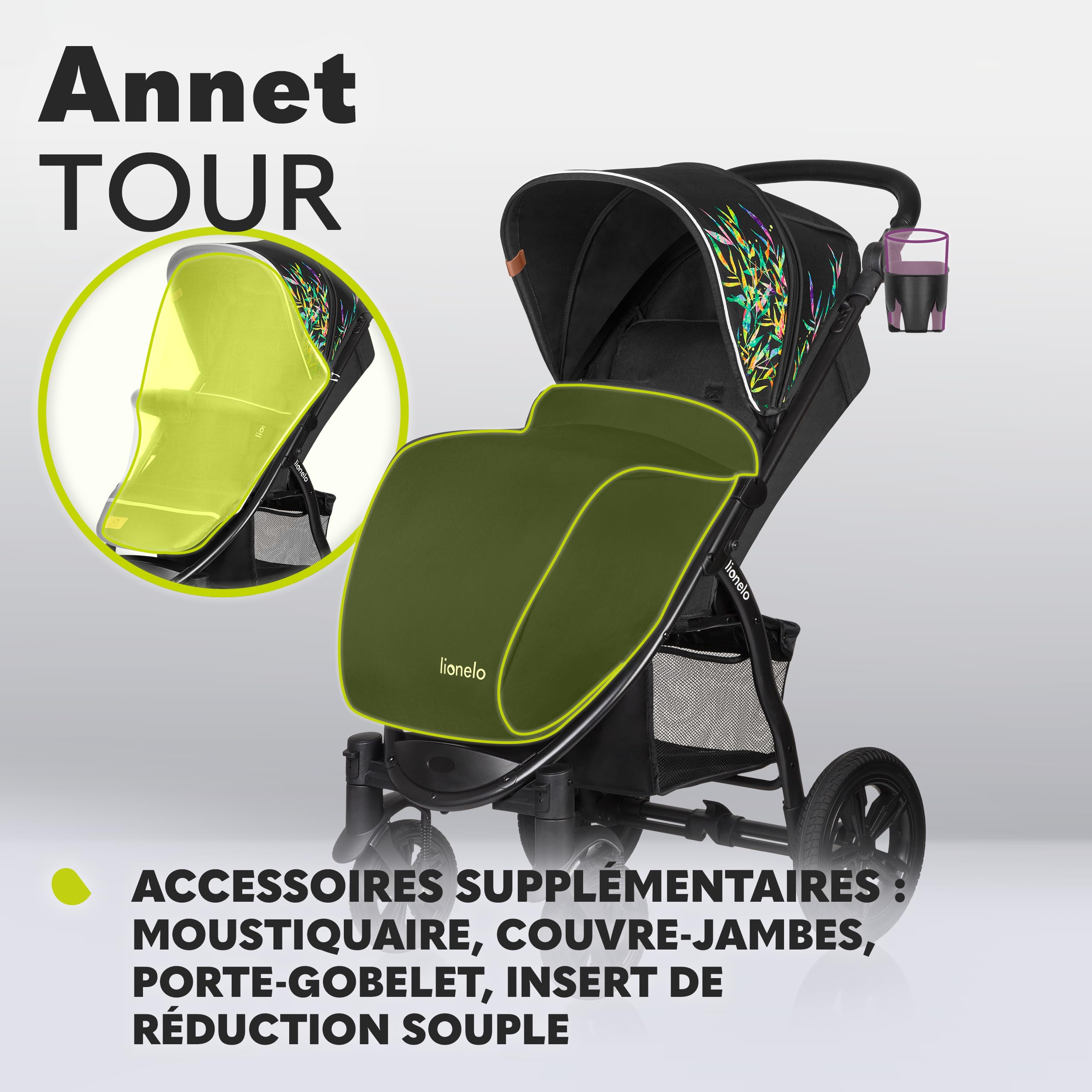 lionelo-annet-tour-poussette-canne-dreamin-position-allong-e-22-kg image 7