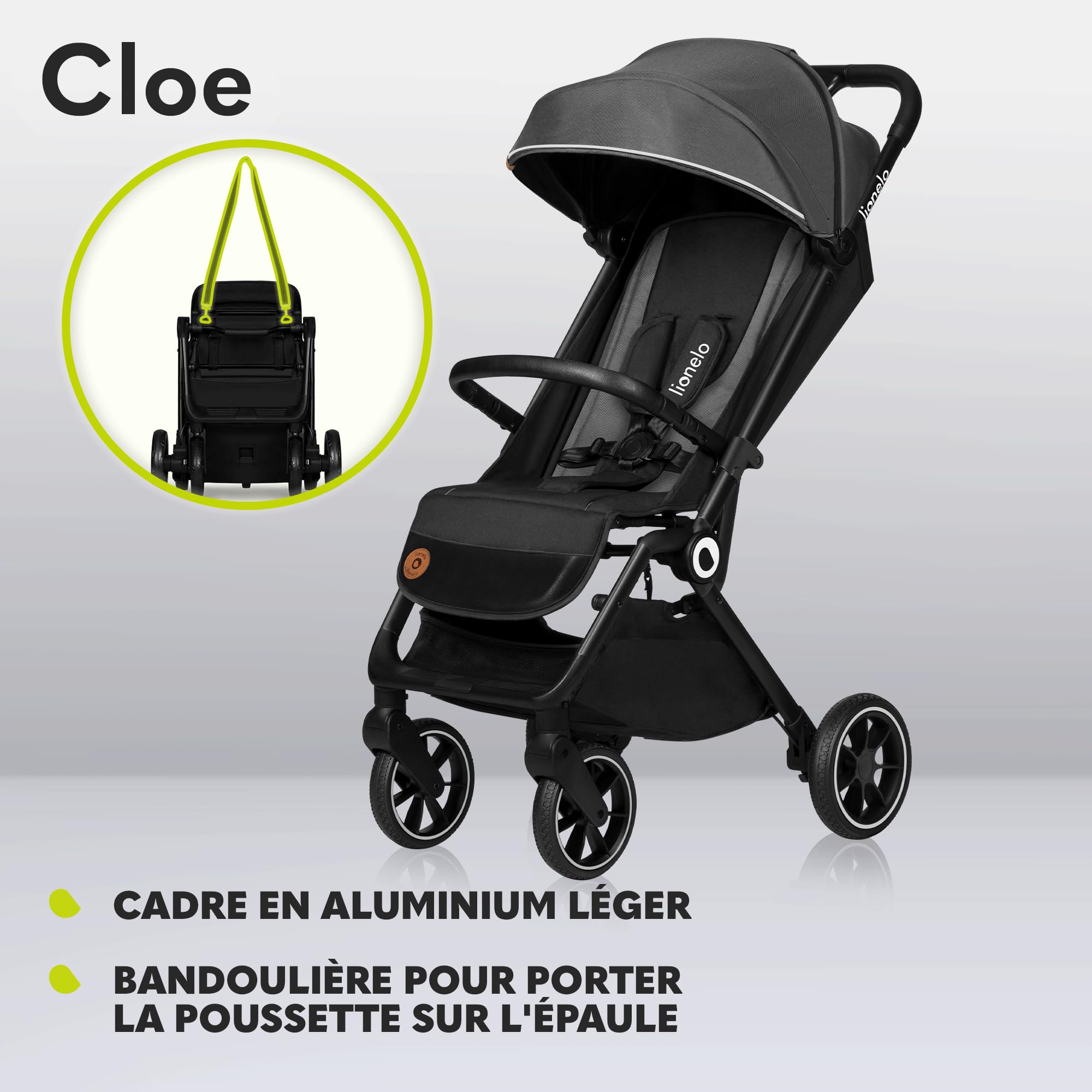 lionelo-cloe-poussette-pliable-gris-jusqu-22-kg image 3