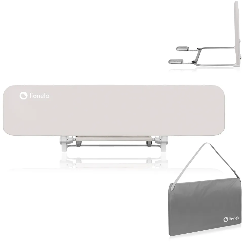 lionelo-lora-xl-barri-re-de-lit-beige-150-cm image 1