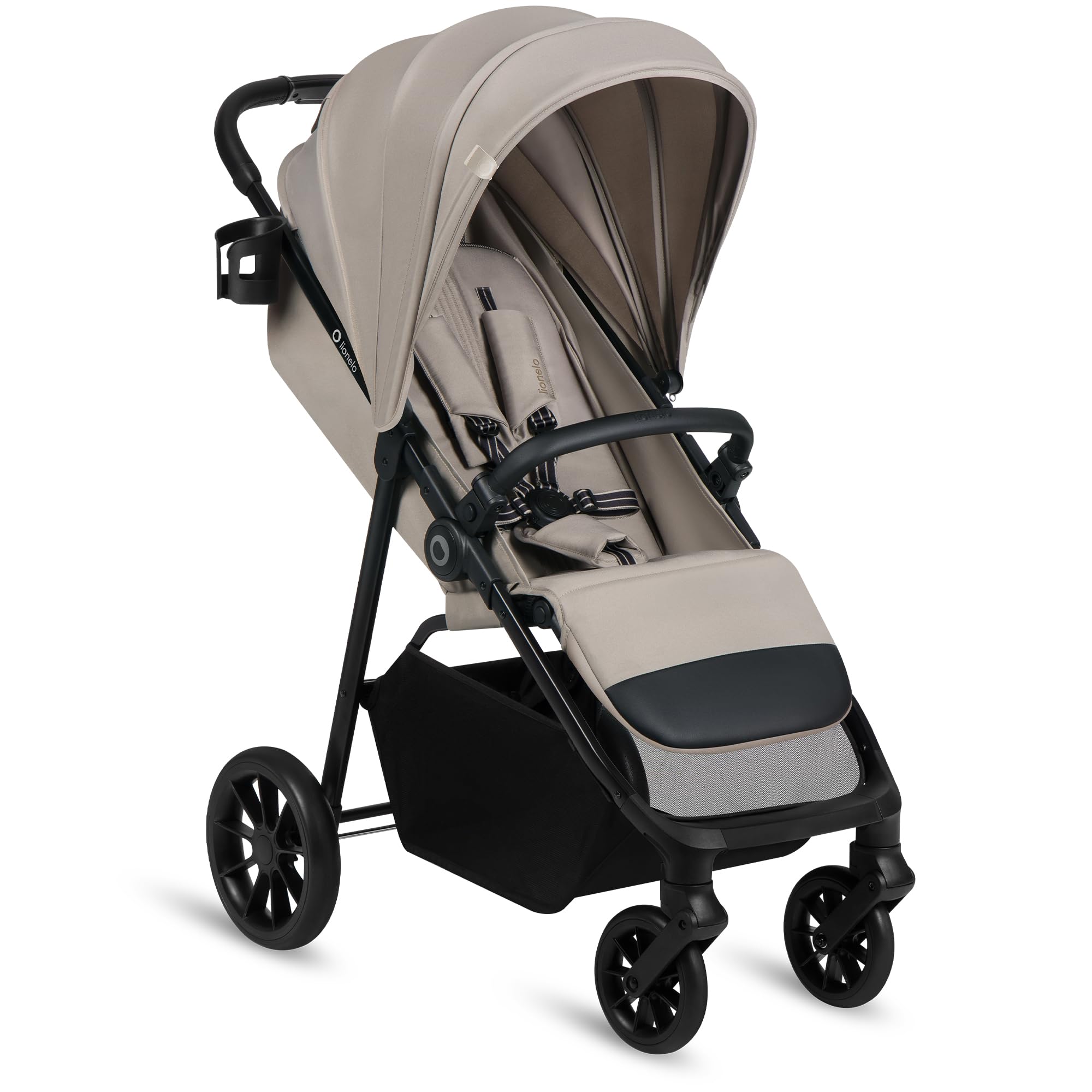 lionelo-emerald-poussette-beige-22-kg-pliage-une-main-upf50 image 1