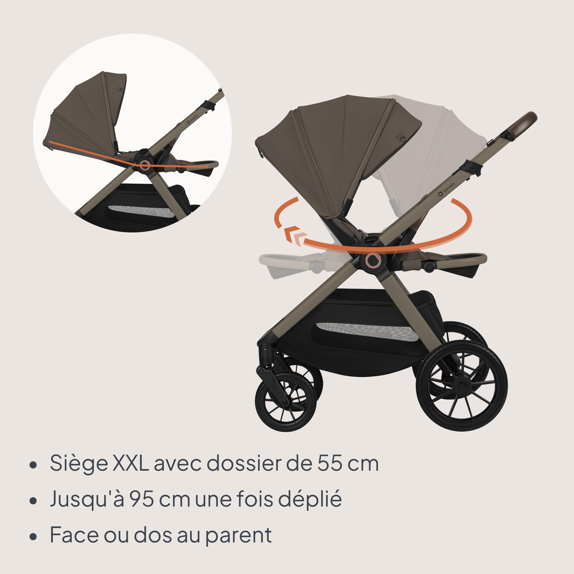 lionelo-layla-poussette-2-en-1-22-kg-nacelle-airydots-upf50 image 6