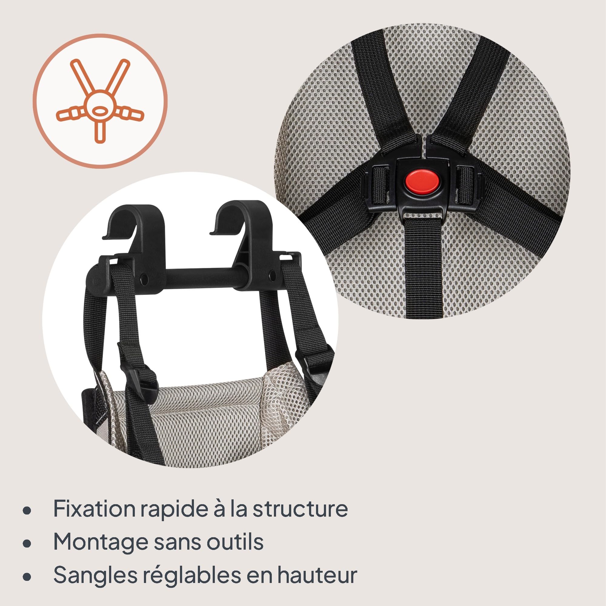 lionelo-cama-baby-si-ge-suspendu-hamac-nouveau-n-dri-seat image 5