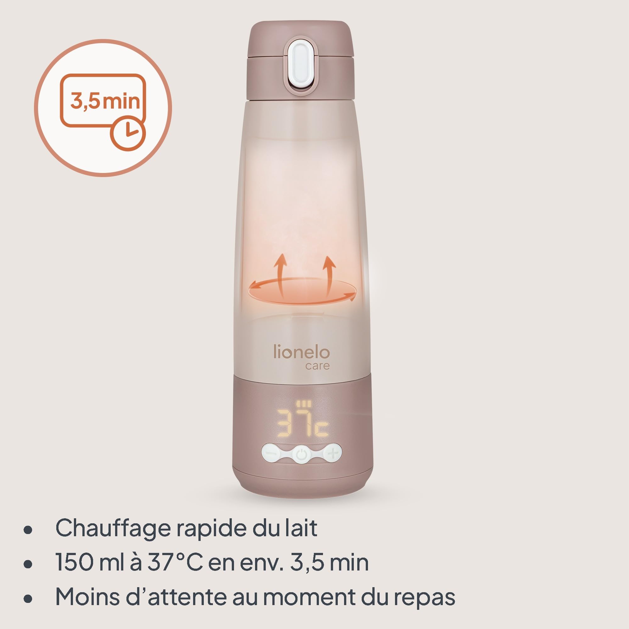 lionelo-thermup-bottle-chauffe-biberon-portable-350-ml image 2