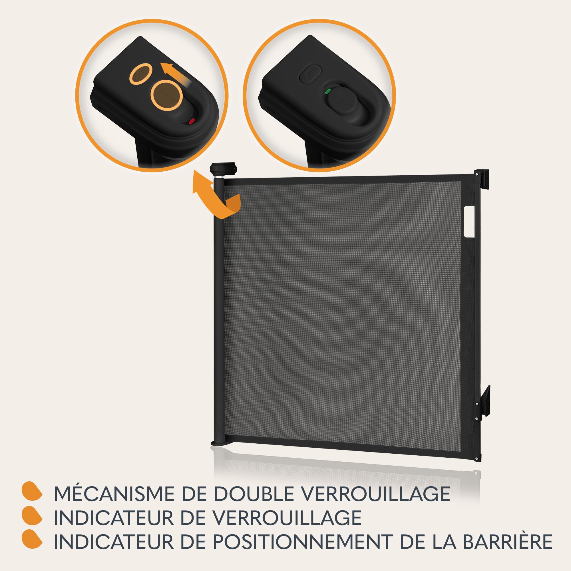 lionelo-thea-barri-re-s-curit-r-tractable-noir-140-cm image 5