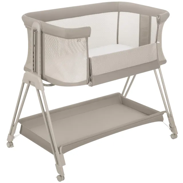 lionelo-luna-lit-cododo-b-b-beige-taupe-jusqu-9-kg image 1