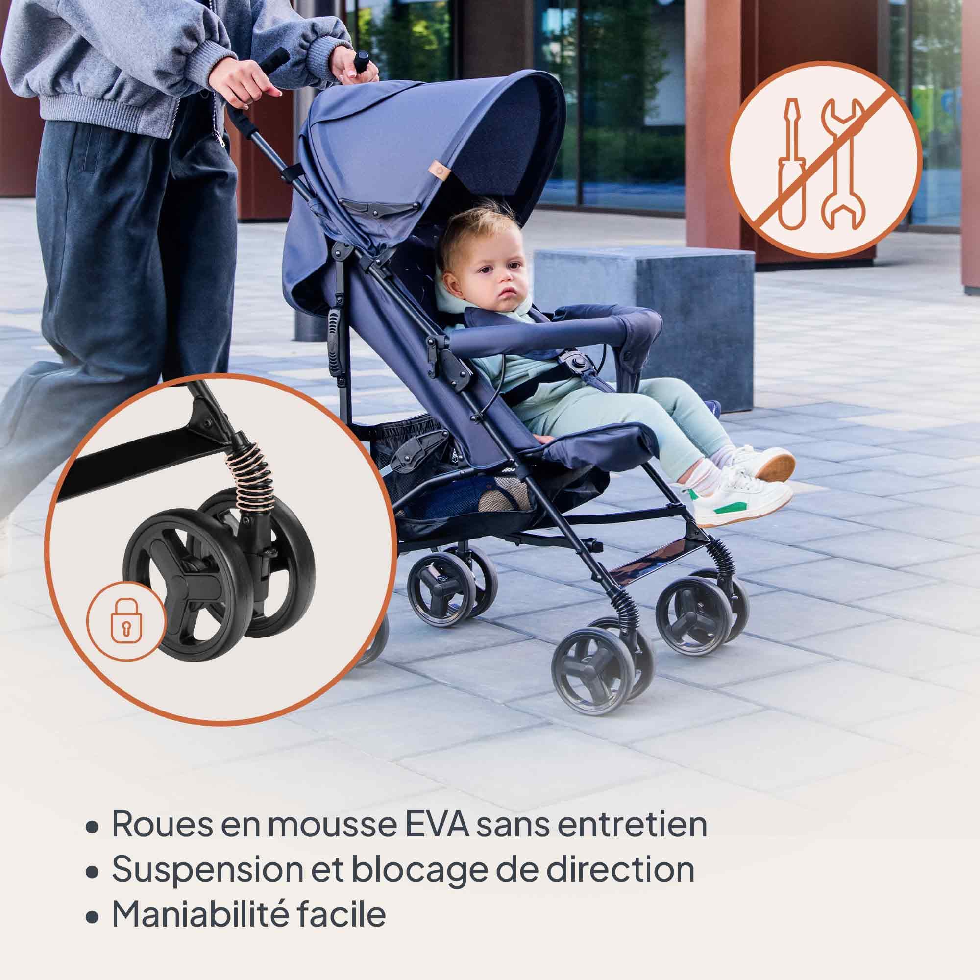 lionelo-elia-poussette-canne-beige-taupe-15-kg image 3
