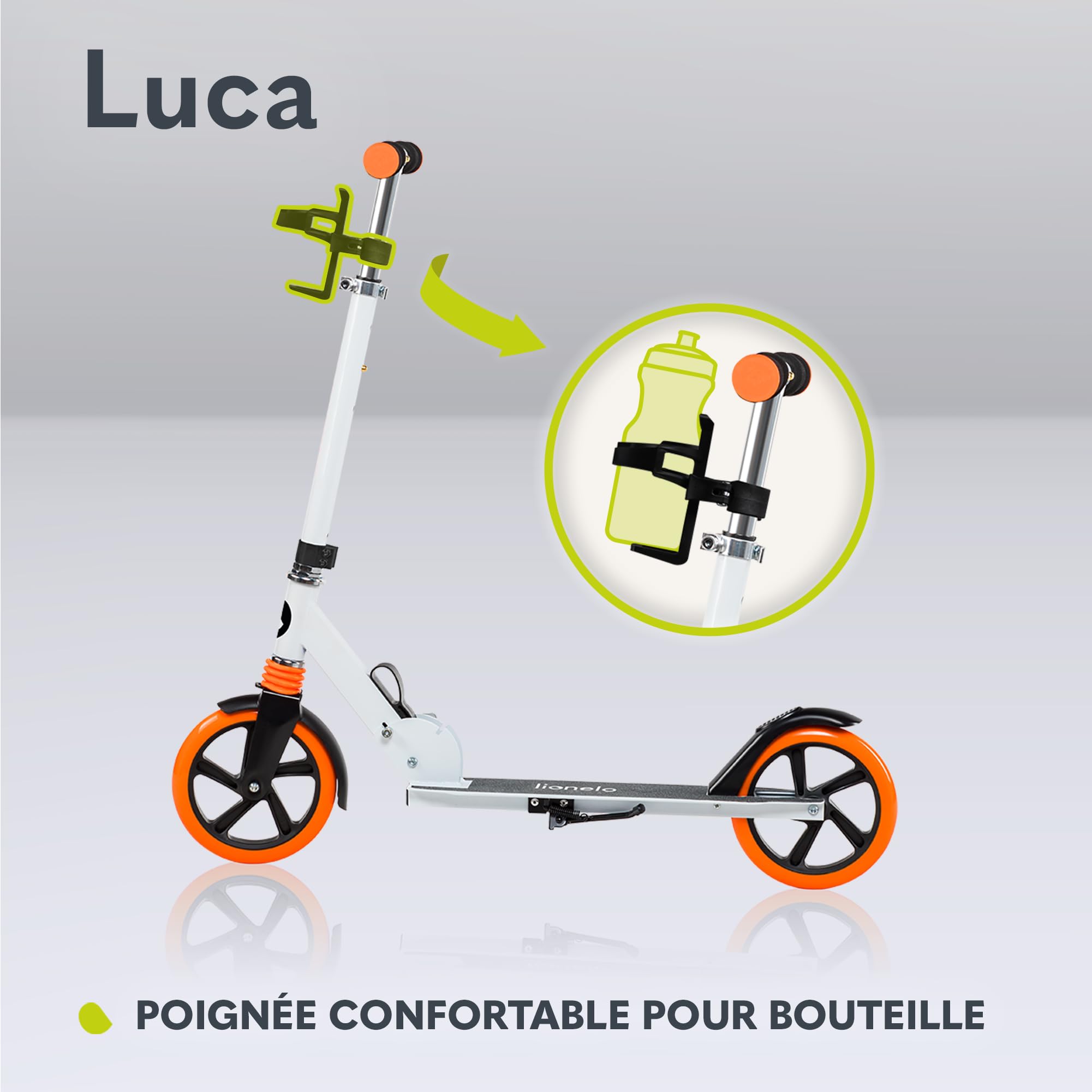 lionelo-luca-trottinette-enfant-blanc-orange-100-kg image 6