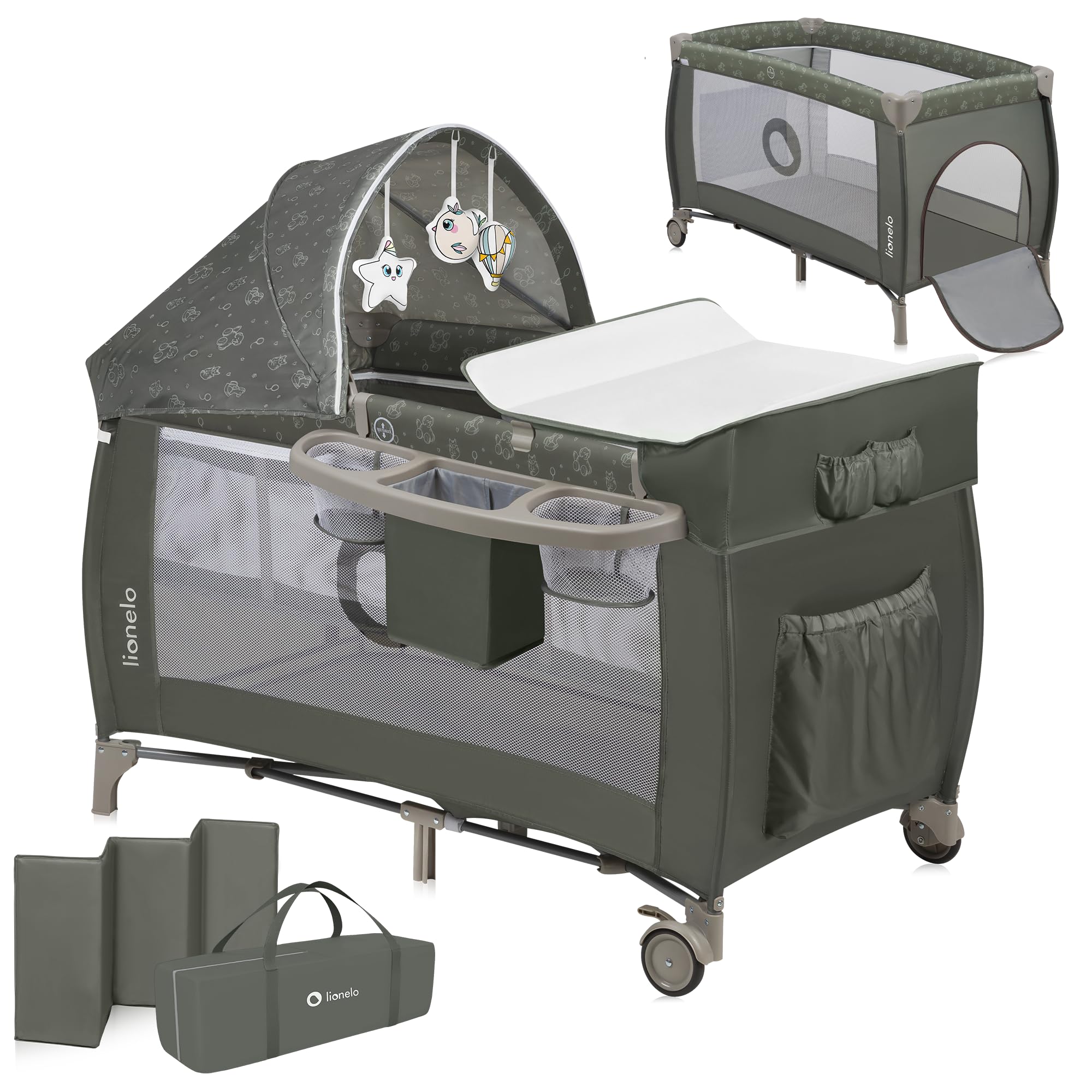lionelo-sven-plus-2en1-lit-b-b-table-langer-0-3-ans image 1