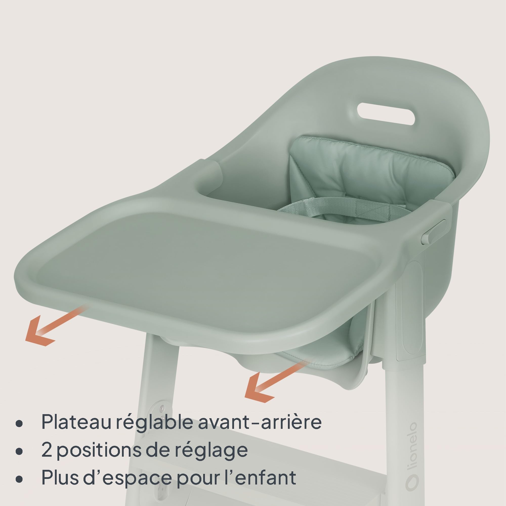 lionelo-beny-chaise-haute-b-b-vert-6-36-mois-15-kg image 5