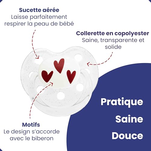 le-biberon-fran-ais-sucettes-physiologiques-silicone-0-6-mois-c-urs-lot-2 image 7