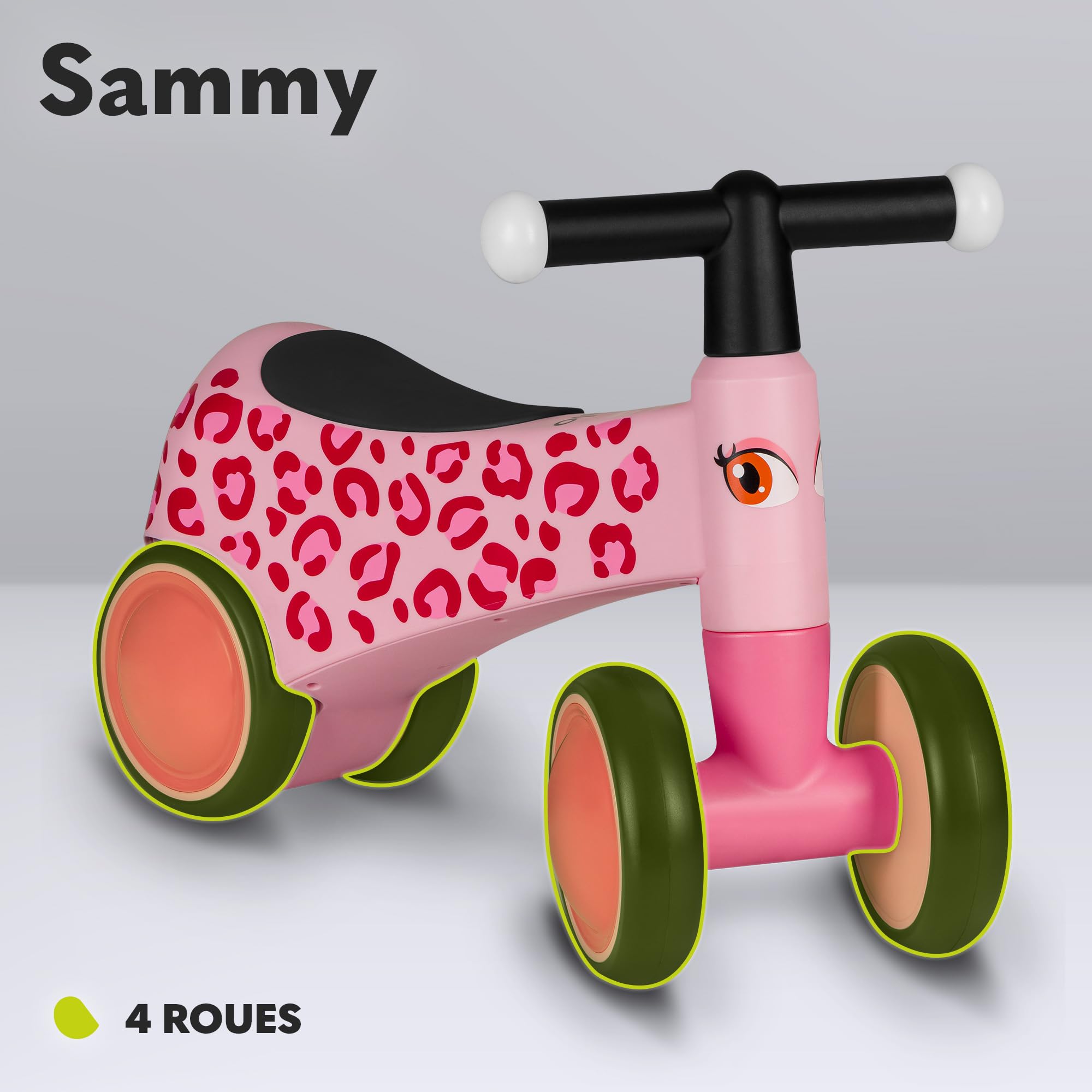 lionelo-sammy-draisienne-porteur-rose-1-3-ans-led image 3