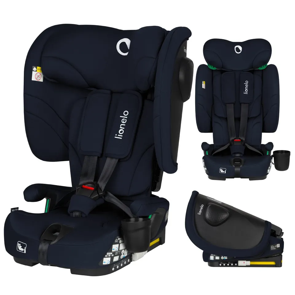 lionelo-nelly-i-size-si-ge-auto-bleu-pliable-isofix image 1