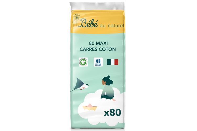 b-b-au-naturel-carr-coton-bio-maxi-80-pi-ces image 2