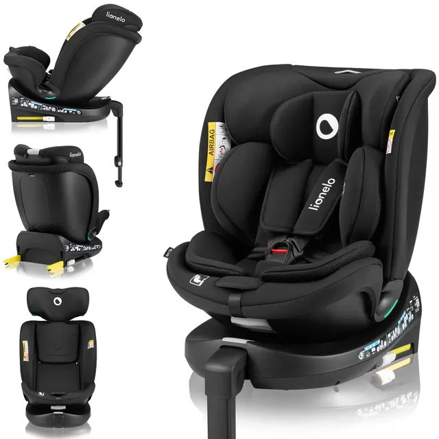 lionelo-navy-i-size-si-ge-auto-pivotant-onyx-40-150-cm image 1